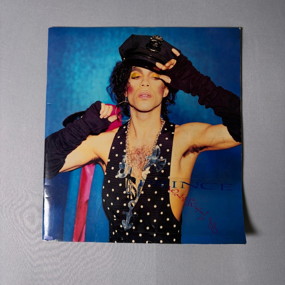Vintage 1988 Prince Lovesexy Tour Program Concert Book Jeff Katz Photography